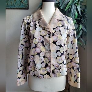 Louis Vuitton Floral Pastel Blazer Sz 34 US 0